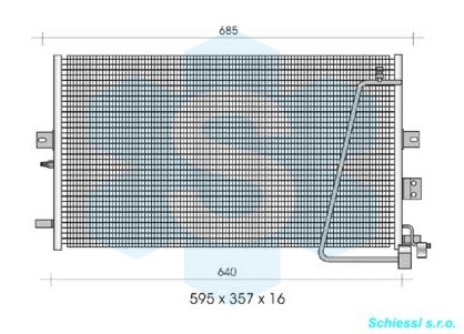 více o produktu - Kondenzátor SAAB 9-5, 09.97-